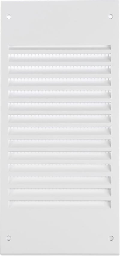 Ventilatierooster 140 x 300 mm Kunststof voor Insectenbescherming