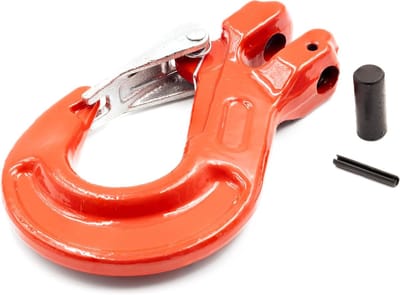 Vorkkophaak - Lasthaak sjorketting - Zwaar hijswerk - 8000 kg WLL - Rood of geel