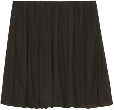 Vero Moda Rok Vmannika Mw Balloon Short Skirt Jrs 10358429 Chocolate Torte Dames Maat - M