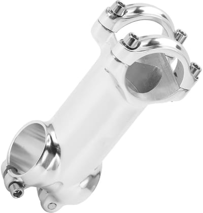 Dailygoods- Fietsstuurpen Zilver - Verstelbaar - Stuurpen Racefiets - Aluminiumlegering - Lichtgewicht - Geschikt voor 28,6 mm Voorvorkklem
