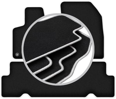 CARLUX-SILVER automatten voor: Citroen C4 Grand Spacetourer 5-zits (2013-2021)