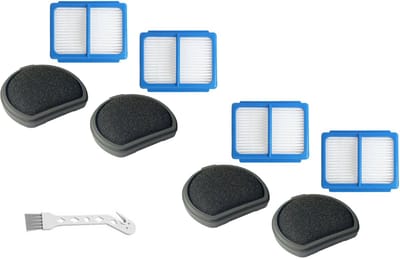 Replacements® filters geschikt voor de AEG QX9 steelstofzuiger - 9-delig