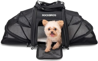 Rockbros 30140028001 Serie - Fietstas - Opvouwbaar - Voor Huisdieren - Zwart