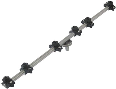 Vaatwasser Naspoelarm - Sproeierarm Keuken - Efficiënt Reinigen - 6 Sproeiers - 460 mm Lengte - Zilverkleurig