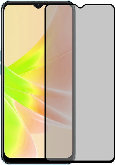 Screenprotector - Geschikt voor OPPO A17 - Privacy Filter - Beschermglas - Gehard Glas - Tempered Glass - Screen Protector - Anti Spy - Full Display Cover