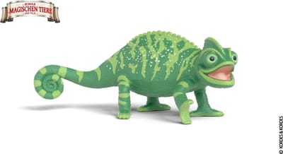 Schleich kameleon speelfiguur Caspar - magische dieren speelgoed.