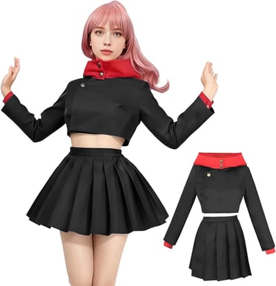 Cosplay Kostuum van Satoru Gojo en Yuji Itadori, JJK Anime Outfit voor Halloween, Carnaval en Feestjes, Unisex Anime Kleding