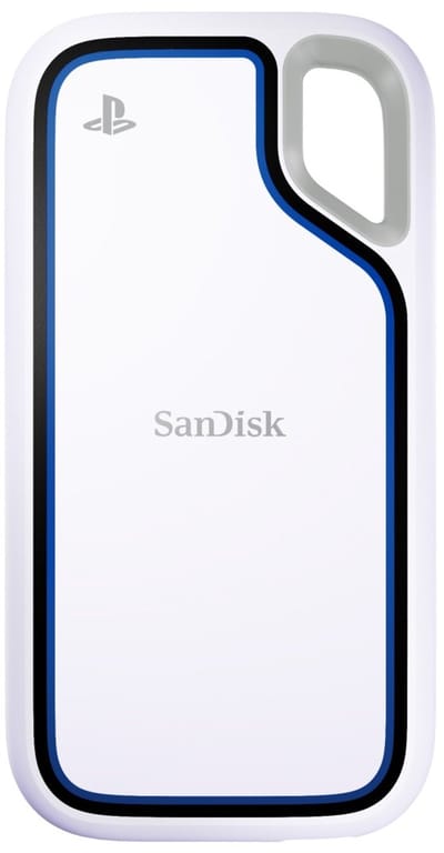 SANDISK Extreme Portable for PS5 and PC SSD - 1TB - Blauw - External hard drive SSD - USB 3.1 Gen 2