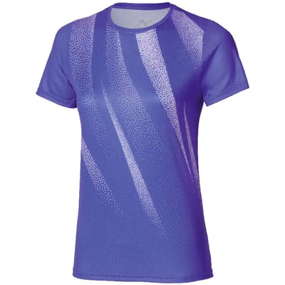 Mizuno Core Graphic T-shirt Met Korte Mouwen Paars L Vrouw