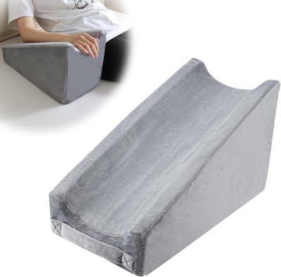 Ergonomisch Wedge Kussen voor Armsteunen, Opblaasbaar Kussen voor Armverhoging, Verlicht Pijn en Biedt Comfort met Afneembare Hoes