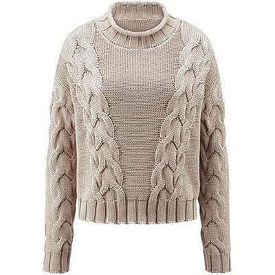Trui Van Peter Hahn beige