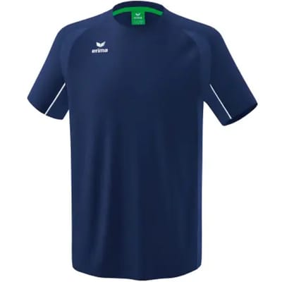 Erima Liga Star Training T-Shirt Kinderen - Wit / New Navy | Maat: 104