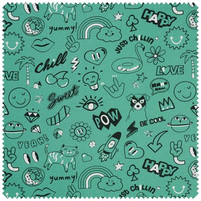 Sweat stof "Be Cool"