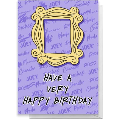 Friends Happy Birthday Greetings Card - Standard Card