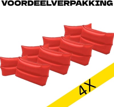 4x 2 Intex Zwemvleugels 6-12 Jaar Oranje - VOORDEELVERPAKKING