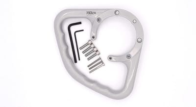 Motor Zadelhandgreep - Passagiersgreep - Motor Rijden - Tankdop Verankering - 23.5 cm Lengte - Zilver