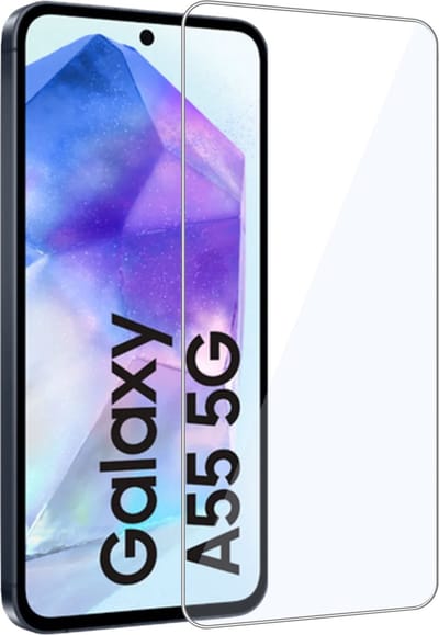 Geschikt voor Samsung Galaxy A55 / A35 - Screenprotector - Beschermglas - GuardCover