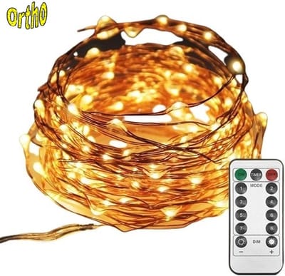 Ortho® - Partylights voor buiten - Partylights - Feestverlichting - Sfeerverlichting - Fairy lights - Verlichting - 20 Meter - Kerstverlichting - Warm Wit