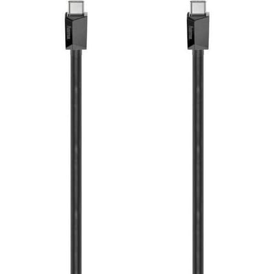 Hama 00200630 USB-C-kabel USB 2.0 USB-C stekker 1.5 m Zwart