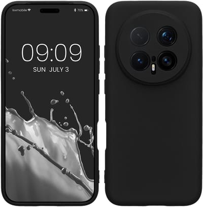 kwmobile telefoonhoesje geschikt voor HONOR Magic8 Pro - Hoesje voor smartphone - Precisie camera uitsnede - In mat zwart