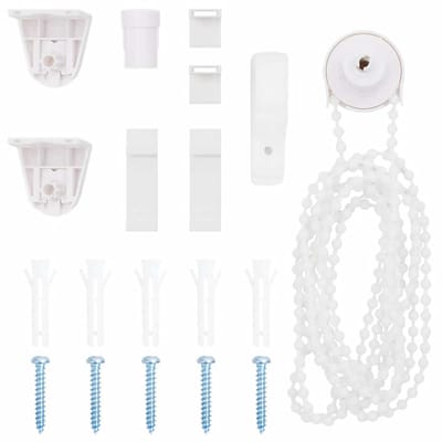 Kit de fixation pour store enrouleur 19 pièces 18 mm