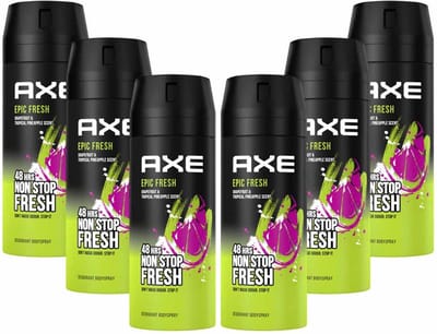 Axe Deodorant & Bodyspray - Epic Fresh - Voordeelverpakking 6 x 150 ml