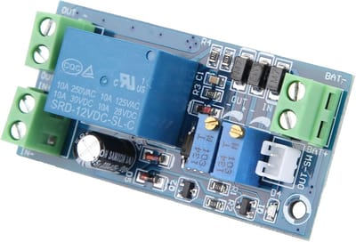 Batterij Beschermer - Onderspanningsmodule - Accu Beheer - Automatische Laadcontrole - 30 x 60 mm - Groen