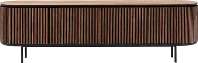 Goossens Tv Meubel Adel, 4 Deuren - Hout Bruin