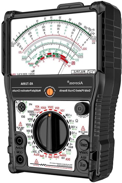 Analoge Multimeter - Spanning Tester - Elektrische Metingen - 11 Functies - 20 cm - Zwart