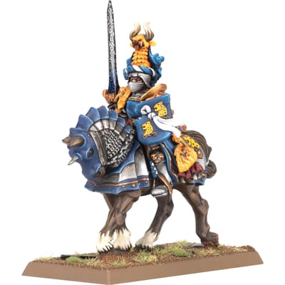 Beeldje Games Workshop Warhammer ToW - Empire de L'Homme : Grand Maitre des Chevaliers Pantheres