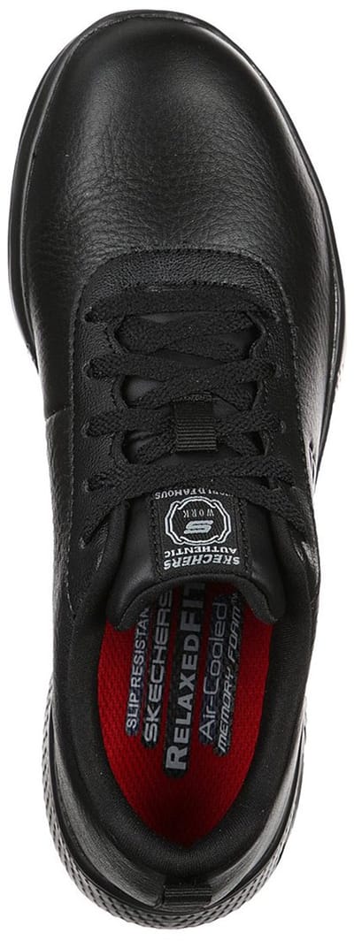 Skechers Dames Work Marsing Gmina Werkschoen Professionele Schoen Sneaker 108010EC zwart