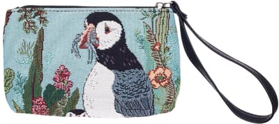 Polstasje - Gobelinstof - Puffin - Papagaaiduiker - vogel