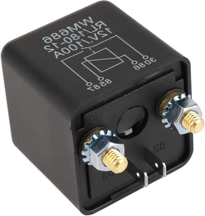 12V 100A relais voor auto-start batterij aan/uit bediening RL/180 met 4 polen energiezuinig