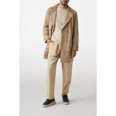 GUESS Marciano By  Real Suede Db Trench Cookies Taglia: M | Giacche leggere Outlet | Uomo