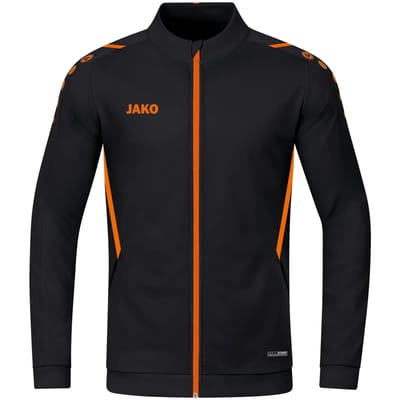 Jako Challenge Polyestervest Kinderen - Zwart / Fluo Oranje | Maat: 116