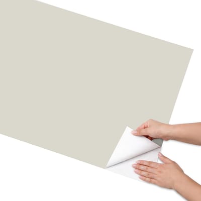 Coloray Meubel Wrap Folie - Romig Meubelfolie - 65x130 cm - Wrapfolie Keuken Crèmekleurige steen - Decoratiefolie - Minimalist Meubelfolie - Meubel Wrap Folie - Woonkamer decoratie - Achtergronden en patronen
