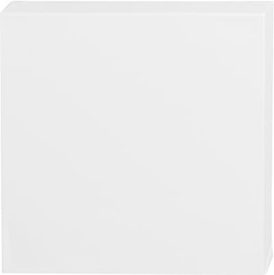 Canvas, D: 3,7 cm, afm 30x30 cm, 360 gr, wit, 1 stuk