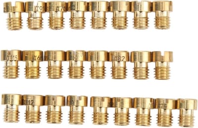 Complete Watering Kit met 25 Onderdelen voor Carb Master Jet Kit 55-115 M5, Vervangingsset voor Dellorto PHBG Carburateur
