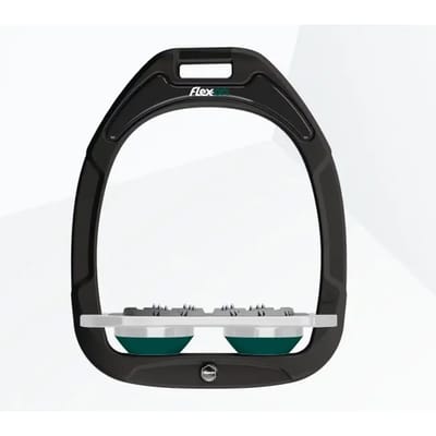 Platte Ultra Grip Beugels Zwart/Grijs/Groen Flex-On Green Composite