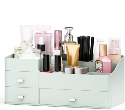 Organess - Make up organizer - Opbergdoos - Skincare organizer - Make up koffer - Groen