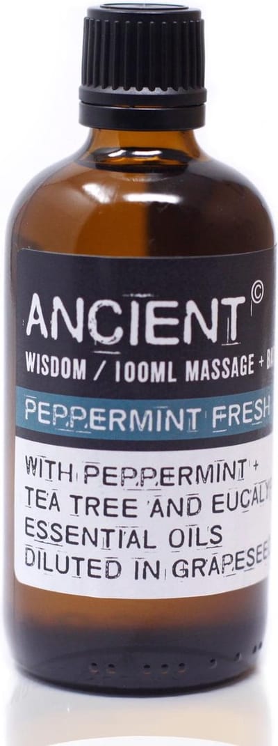 Massage Olie - Pepermunt - Verfrissend - 100ml - Bad olie - Aromatherapie