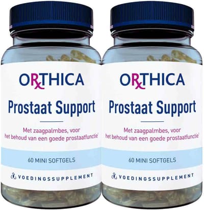 Orthica Prostaat Support - 2 x 60 softgels - Voordeelverpakking
