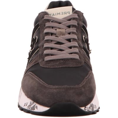 Premiata Lander Sneakers - Suède - Heren - Grijs - Maat 43