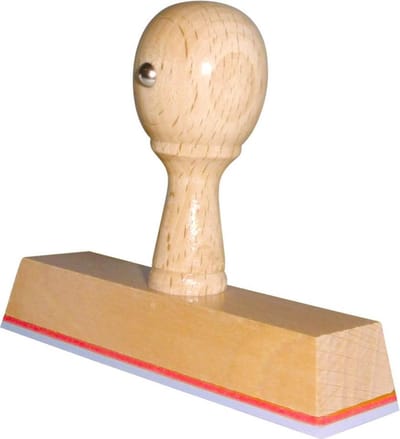 Handstempel 100x25 Mm - Stempels - Stempels volwassenen - Snelle Levering