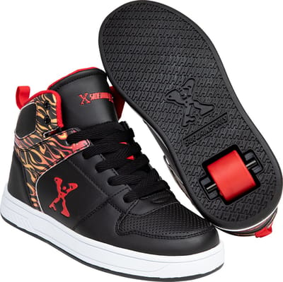 Heelys Sidewalk Sports Black Flames
