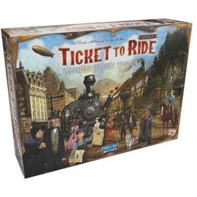 Days of Wonder - Ticket to Ride Legacy: Legendes uit het Westen - Bordspel