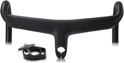 Geïntegreerde stuurinrichting, carbon stuur voor racefiets met 28.6mm diameter, UD mat afwerking, 420 x 90mm, lichtgewicht en duurzaam stuur voor optimale prestaties