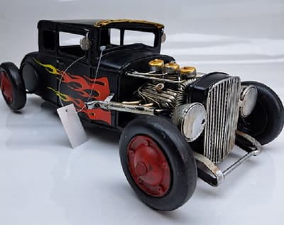 Denza - blikken Amerikaanse auto Hotrod - Oldtimer car decoratie - hotrod - hot rot - 32886-2850
