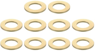 Platte afdichtingen, M17 x 30 x 2 mm messing sluitringen, platte ringen voor schroeven, bouten, machinereparatie, buitenbouw