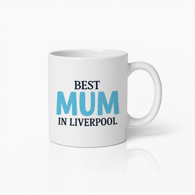 330ml Beste Moeder in Liverpool Mok – Perfect Cadeau voor een Moeder uit Liverpool